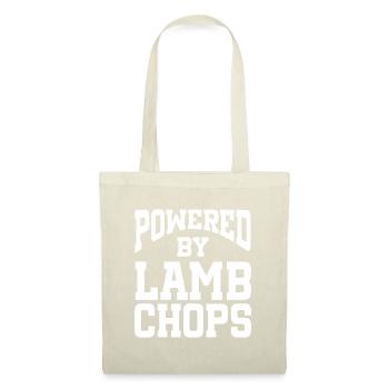 Powered By Lamb Chops - Tote Bag - nature - Front