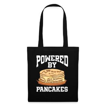 Powered By Pancakes - Tote Bag - black - Front