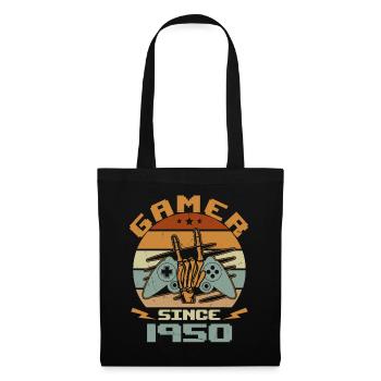 Gamer Since 1950 - Gaming Birthday Gift 1950 - Tote Bag - black - Front