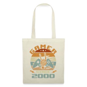 Gamer Since 2000 - Gaming Cadeau Anniversaire 2000 - Sac en tissu - nature - Devant