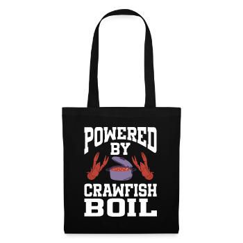 Powered By Crawfish Boil - Tote Bag - black - Front