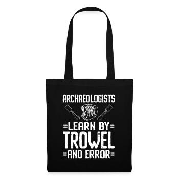 Archéologue Archéologie - Sac en tissu - noir - Devant