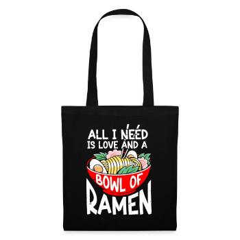 Ramen Lover Japanese Noodle Soup Ramen - Tote Bag - black - Front