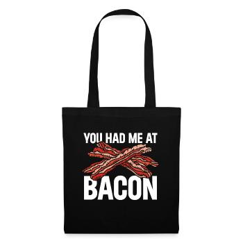 Bacon Lover You Had Me At Bacon - Tote Bag - black - Front