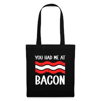 Bacon Lover You Had Me At Bacon - Tote Bag - black - Front