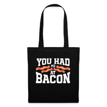 Bacon Lover You Had Me At Bacon - Tote Bag - black - Front
