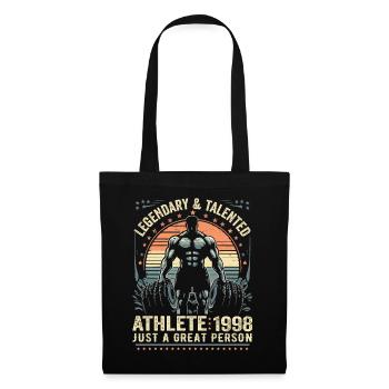 Vintage 1998 Fitness Cadeau D'anniversaire 1998 - Sac en tissu - noir - Devant