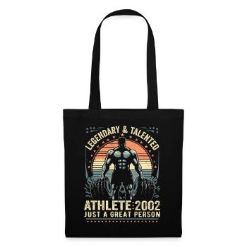 Vintage 2002 Fitness Cadeau D'anniversaire 2002 - Sac en tissu - noir - Devant