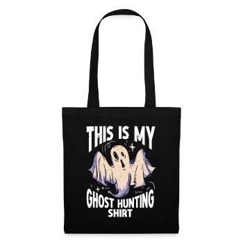 C’est ma chemise de chasse aux fantômes Chasseur paranormal - Sac en tissu - noir - Devant