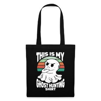 C’est ma chemise de chasse aux fantômes Chasseur paranormal - Sac en tissu - noir - Devant