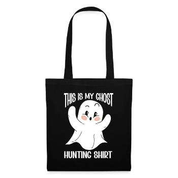 C’est ma chemise de chasse aux fantômes Chasseur paranormal - Sac en tissu - noir - Devant
