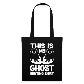 C’est ma chemise de chasse aux fantômes Chasseur paranormal - Sac en tissu - noir - Devant