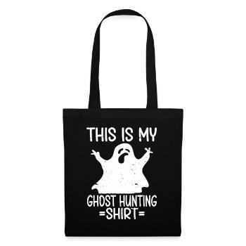 C’est ma chemise de chasse aux fantômes Chasseur paranormal - Sac en tissu - noir - Devant