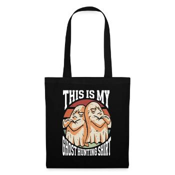 C’est ma chemise de chasse aux fantômes Chasseur paranormal - Sac en tissu - noir - Devant