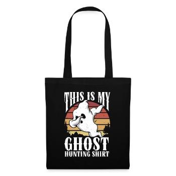 C’est ma chemise de chasse aux fantômes Chasseur paranormal - Sac en tissu - noir - Devant
