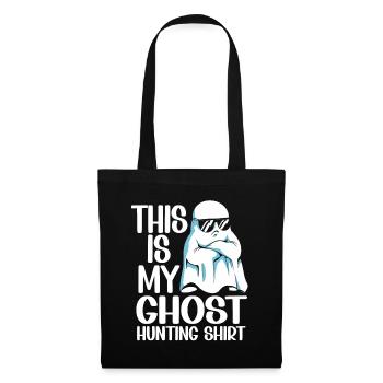 C’est ma chemise de chasse aux fantômes Chasseur paranormal - Sac en tissu - noir - Devant