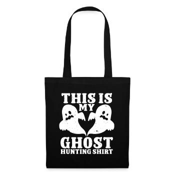 C’est ma chemise de chasse aux fantômes Chasseur paranormal - Sac en tissu - noir - Devant