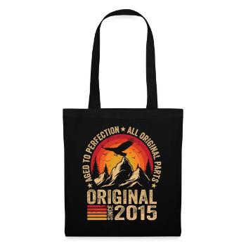 Original 2015 Vintage 2015 Anniversary 2015 Retro - Tote Bag - black - Front