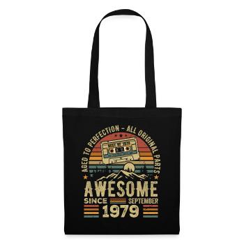 September 1979 Birthday Gift September 1979 - Tote Bag - black - Front