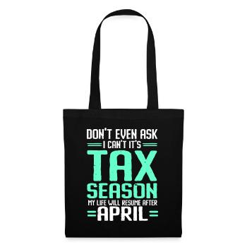 Tax Day CPA Accountant - Tote Bag - black - Front