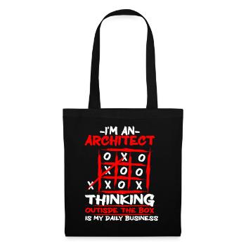 Architect Architecture - Tote Bag - black - Front