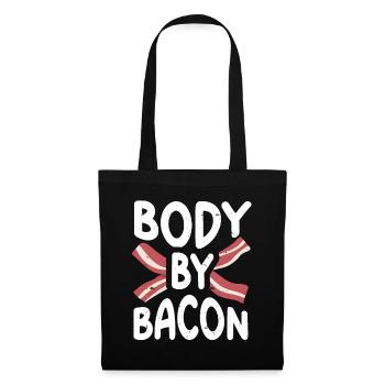 Body By Bacon - Tote Bag - black - Front