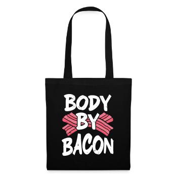Body By Bacon - Tote Bag - black - Front