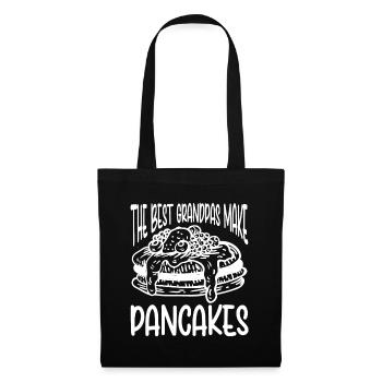 The Best Grandpas Make Pancakes Pancake Maker - Tote Bag - black - Front