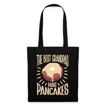 The Best Grandpas Make Pancakes Pancake Maker - Tote Bag - black - Front