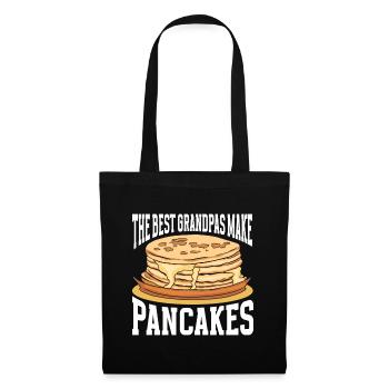 Les meilleurs grands-pères font des crêpes Crêperie - Sac en tissu - noir - Devant