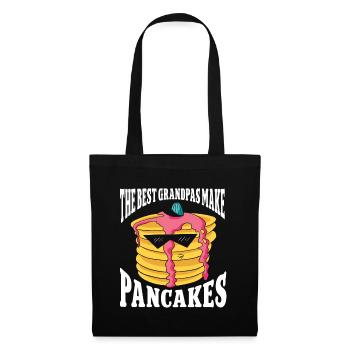 The Best Grandpas Make Pancakes Pancake Maker - Tote Bag - black - Front