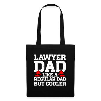 Law Lawyer - Stoffbeutel - Schwarz - Vorne