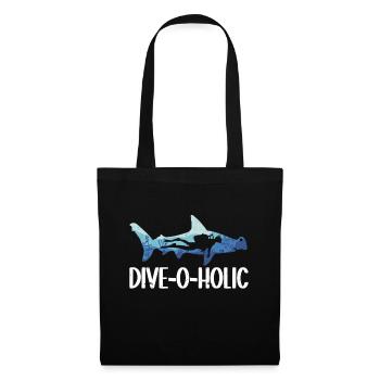 Plongée sous-marine - Sac en tissu - noir - Devant