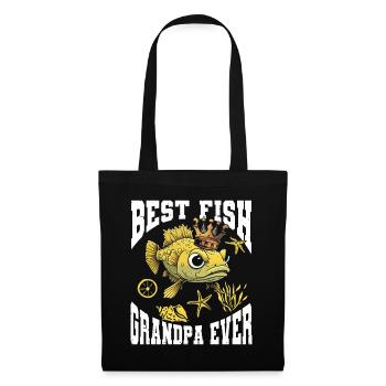 Aquarium Fish Tank Aquarist - Stoffbeutel - Schwarz - Vorne