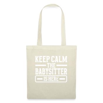 Babysitter Babysitting - Tote Bag - nature - Front