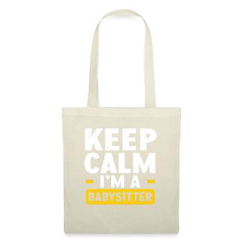 Babysitter Babysitting - Tote Bag - nature - Front