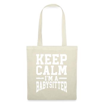 Babysitter Babysitting - Tote Bag - nature - Front