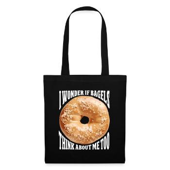 Bagel Lover Art Bagels - Tote Bag - black - Front