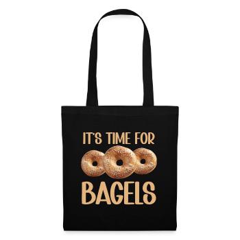 Bagel Lover Art Bagels - Tote Bag - black - Front