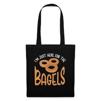 Bagel Lover Art Bagels - Tote Bag - black - Front