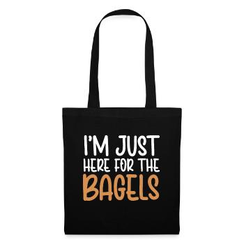 Bagel Lover Art Bagels - Tote Bag - black - Front