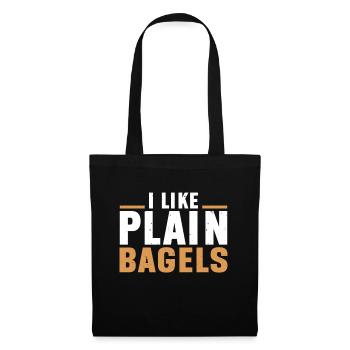 Bagel Lover Art Bagels - Tote Bag - black - Front