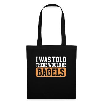 Bagel Lover Art Bagels - Tote Bag - black - Front