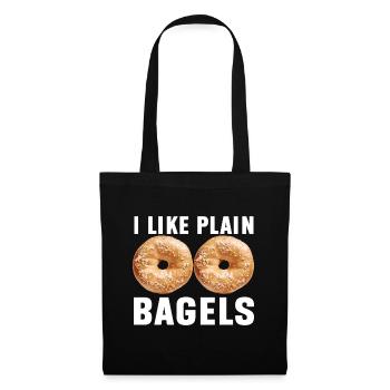 Bagel Lover Art Bagels - Tote Bag - black - Front