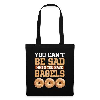 Bagel Lover Art Bagels - Tote Bag - black - Front