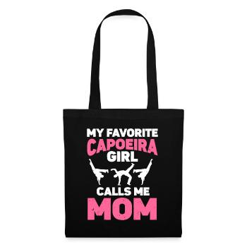 Capoeira Brésil Arts Martiaux Capoeira - Sac en tissu - noir - Devant