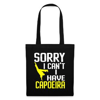 Capoeira Brésil Arts Martiaux Capoeira - Sac en tissu - noir - Devant