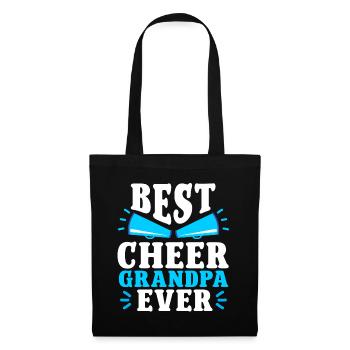 Cheerleading Cheerleader Base Flyer - Stoffbeutel - Schwarz - Vorne