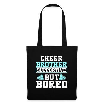 Cheerleading Cheerleader Base Flyer - Stoffbeutel - Schwarz - Vorne