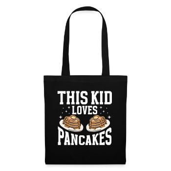 Pancakes Breakfast Food Lover - Tote Bag - black - Front